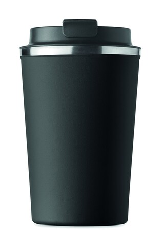 Doppelwandiger Becher 350ml - Schwarz bedrucken, Art.-Nr. MO6276-03 Doppelwandiger Becher 350ml - Schwarz bedrucken, Art.-Nr. MO6276-03
