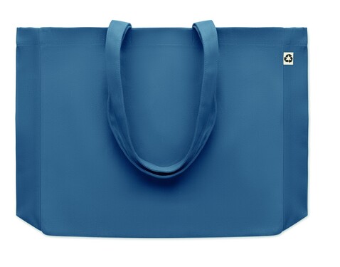 Recycelte Canvas-Tasche - Blau bedrucken, Art.-Nr. MO6380-04 Recycelte Canvas-Tasche - Blau bedrucken, Art.-Nr. MO6380-04