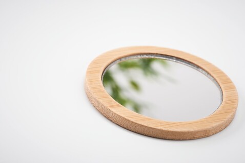 Make-up Spiegel - Holz bedrucken, Art.-Nr. MO6406-40 Make-up Spiegel - Holz bedrucken, Art.-Nr. MO6406-40