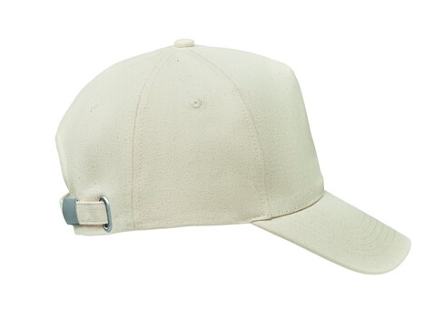 Cap organic cotton 250 g/m² - Beige bedrucken, Art.-Nr. MO6432-13
