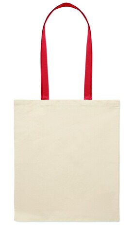 Einkaufstasche 140g/m² - Rot bedrucken, Art.-Nr. MO6437-05 Einkaufstasche 140g/m² - Rot bedrucken, Art.-Nr. MO6437-05