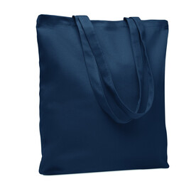 Einkaufstasche Canvas 270 g/m² - Marineblau bedrucken, Art.-Nr. MO6442-85