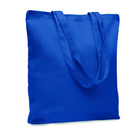 Einkaufstasche Canvas 270 g/m² - Königsblau bedrucken, Art.-Nr. MO6442-37
