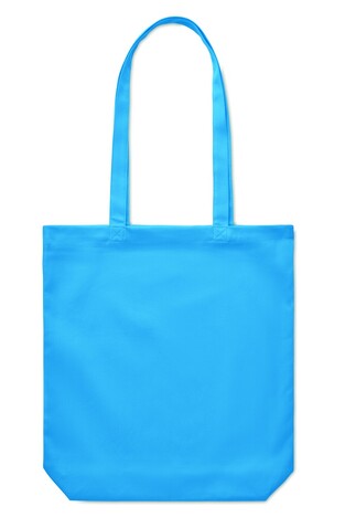 Einkaufstasche Canvas 270 g/m² - Türkis bedrucken, Art.-Nr. MO6442-12 Einkaufstasche Canvas 270 g/m² - Türkis bedrucken, Art.-Nr. MO6442-12
