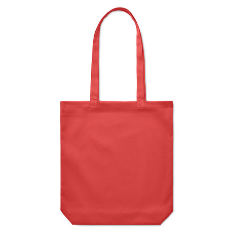 Einkaufstasche Canvas 270 g/m² - Rot bedrucken, Art.-Nr. MO6442-05