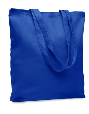 Einkaufstasche Canvas 270 g/m² - Blau bedrucken, Art.-Nr. MO6442-04