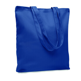 Einkaufstasche Canvas 270 g/m² - Blau bedrucken, Art.-Nr. MO6442-04