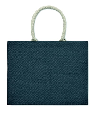 Einkaufstasche Jute - Blau bedrucken, Art.-Nr. MO6443-04