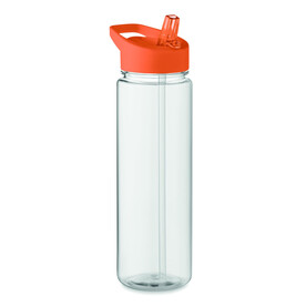 Trinkflasche RPET 650ml - Orange bedrucken, Art.-Nr. MO6467-10