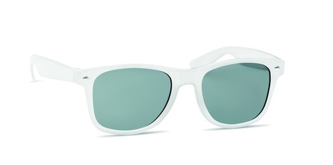 Sonnenbrille RPET - Weiß bedrucken, Art.-Nr. MO6531-06 Sonnenbrille RPET - Weiß bedrucken, Art.-Nr. MO6531-06