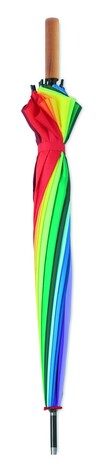 Regenschirm regenbogenfarbig - Multicolour bedrucken, Art.-Nr. MO6540-99