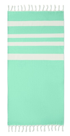 Hamman handdoek 140 gr/m² - Türkis bedrucken, Art.-Nr. MO6554-12
