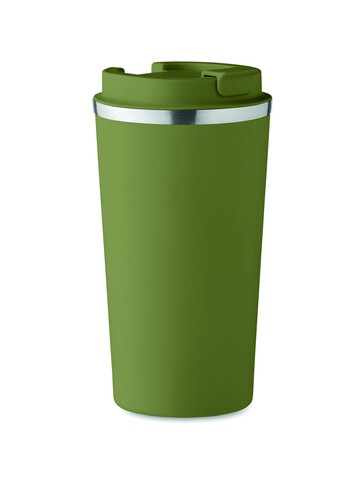 Doppelwandiger Becher 510 ml - Dunkelgrün bedrucken, Art.-Nr. MO6579-60