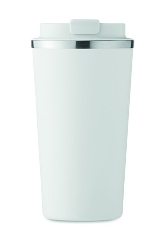 Doppelwandiger Becher 510 ml - Weiß bedrucken, Art.-Nr. MO6579-06