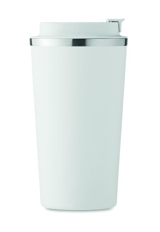 Doppelwandiger Becher 510 ml - Weiß bedrucken, Art.-Nr. MO6579-06