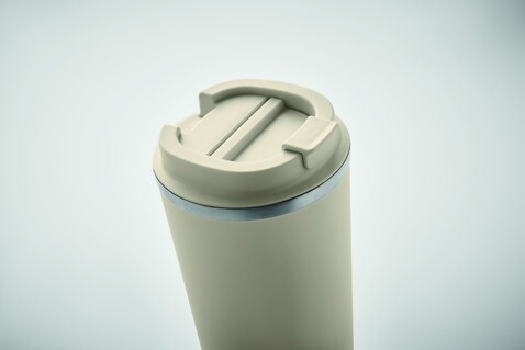 Doppelwandiger Becher 510 ml - Beige bedrucken, Art.-Nr. MO6579-13 Doppelwandiger Becher 510 ml - Beige bedrucken, Art.-Nr. MO6579-13
