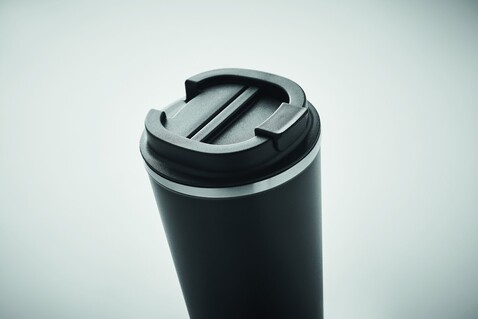 Doppelwandiger Becher 510 ml - Schwarz bedrucken, Art.-Nr. MO6579-03 Doppelwandiger Becher 510 ml - Schwarz bedrucken, Art.-Nr. MO6579-03