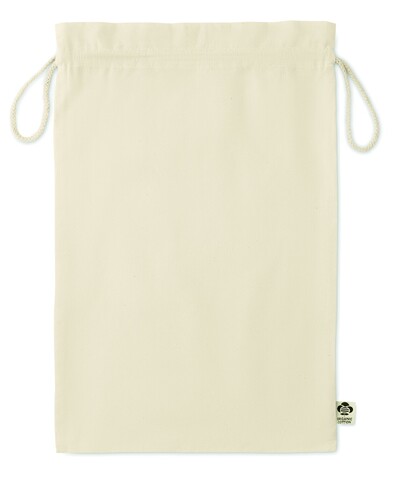Großer Beutel Organic Cotton - Beige bedrucken, Art.-Nr. MO6636-13