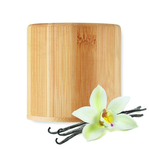 Kerze mit Halter 160 g - Holz bedrucken, Art.-Nr. MO6668-40 Kerze mit Halter 160 g - Holz bedrucken, Art.-Nr. MO6668-40