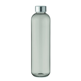 Trinkflasche Tritan™ 1L - Transparent Grau bedrucken, Art.-Nr. MO6680-27