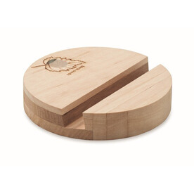 Smartphone Halter Birkenholz - Holz bedrucken, Art.-Nr. MO6691-40