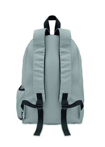 Rucksack 600D RPET-Polyester - Grau bedrucken, Art.-Nr. MO6703-07 Rucksack 600D RPET-Polyester - Grau bedrucken, Art.-Nr. MO6703-07