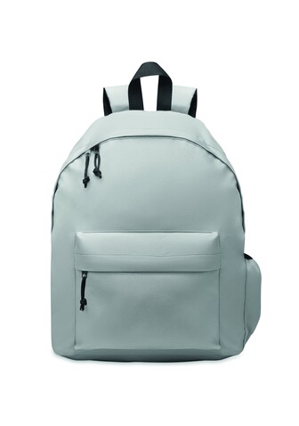 Rucksack 600D RPET-Polyester - Grau bedrucken, Art.-Nr. MO6703-07 Rucksack 600D RPET-Polyester - Grau bedrucken, Art.-Nr. MO6703-07