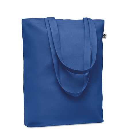 Einkaufstasche Canvas 270 g/m² - Königsblau bedrucken, Art.-Nr. MO6713-37