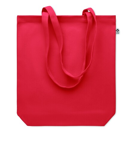 Einkaufstasche Canvas 270 g/m² - Rot bedrucken, Art.-Nr. MO6713-05