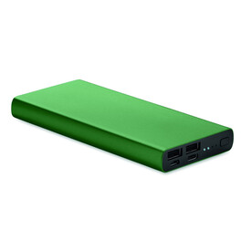 Powerbank 10000 mAh - Dunkelgrün bedrucken, Art.-Nr. MO6770-60