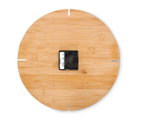 Wanduhr Bambus - Holz bedrucken, Art.-Nr. MO6792-40 Wanduhr Bambus - Holz bedrucken, Art.-Nr. MO6792-40