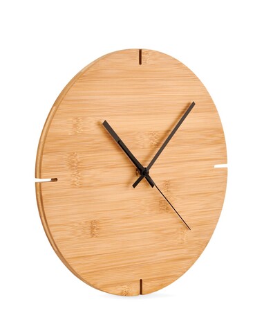 Wanduhr Bambus - Holz bedrucken, Art.-Nr. MO6792-40 Wanduhr Bambus - Holz bedrucken, Art.-Nr. MO6792-40