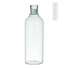 Flasche Borosilikatglas 1 L - Transparent bedrucken, Art.-Nr. MO6802-22