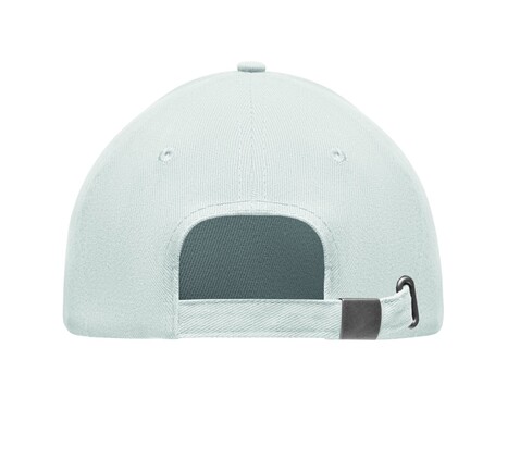 Baseball cap 5 panels 260g/m² - Weiß bedrucken, Art.-Nr. MO6875-06