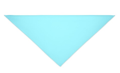 Bandana Polycotton - Babyblau bedrucken, Art.-Nr. MO6876-66