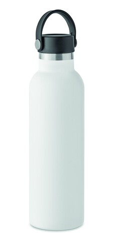 Doppelwandige Flasche 700 ml - Weiß bedrucken, Art.-Nr. MO6944-06