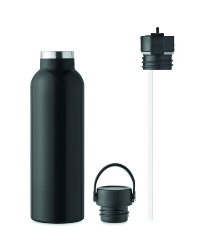 Doppelwandige Flasche 700 ml - Schwarz bedrucken, Art.-Nr. MO6944-03 Doppelwandige Flasche 700 ml - Schwarz bedrucken, Art.-Nr. MO6944-03