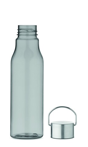 Trinkflasche RPET 600 ml - Transparent Grau bedrucken, Art.-Nr. MO6976-27 Trinkflasche RPET 600 ml - Transparent Grau bedrucken, Art.-Nr. MO6976-27