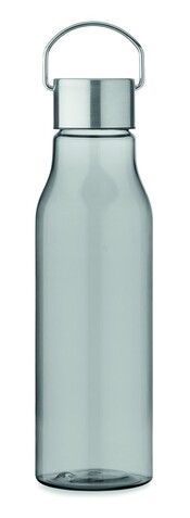 Trinkflasche RPET 600 ml - Transparent Grau bedrucken, Art.-Nr. MO6976-27 Trinkflasche RPET 600 ml - Transparent Grau bedrucken, Art.-Nr. MO6976-27