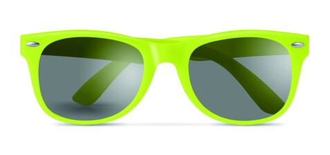 Sonnenbrille - Limette bedrucken, Art.-Nr. MO7455-48