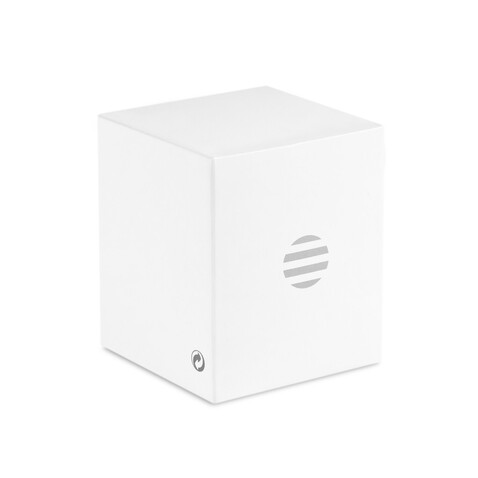 Wireless Lautsprecher, rund - Orange bedrucken, Art.-Nr. MO8726-10 Wireless Lautsprecher, rund - Orange bedrucken, Art.-Nr. MO8726-10