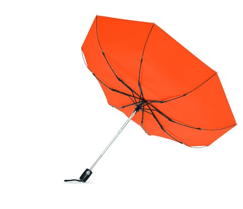 Windbeständiger Regenschirm 21” - Orange bedrucken, Art.-Nr. MO8780-10 Windbeständiger Regenschirm 21” - Orange bedrucken, Art.-Nr. MO8780-10