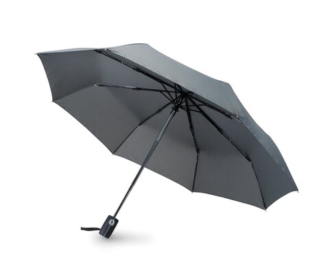 Windbeständiger Regenschirm 21” - Grau bedrucken, Art.-Nr. MO8780-07