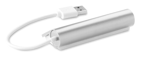 4 Port USB Hub - Mattsilber bedrucken, Art.-Nr. MO8853-16 4 Port USB Hub - Mattsilber bedrucken, Art.-Nr. MO8853-16