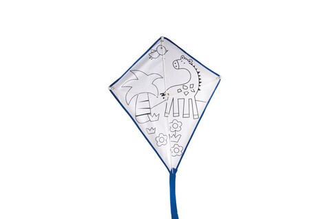 Flugdrachen für Kinder - Blau bedrucken, Art.-Nr. MO8925-04