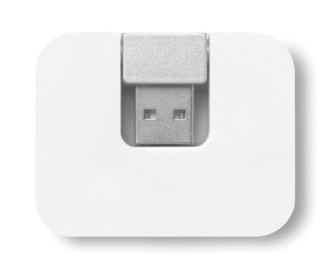 4 Port USB Hub - Weiß bedrucken, Art.-Nr. MO8930-06 4 Port USB Hub - Weiß bedrucken, Art.-Nr. MO8930-06
