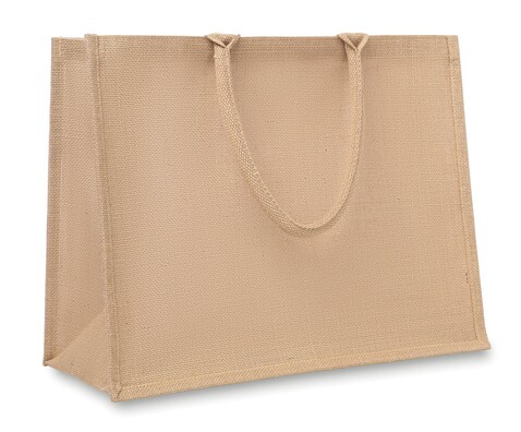 Jute Shopping Tasche - Beige bedrucken, Art.-Nr. MO8965-13
