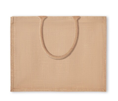 Jute Shopping Tasche - Beige bedrucken, Art.-Nr. MO8965-13