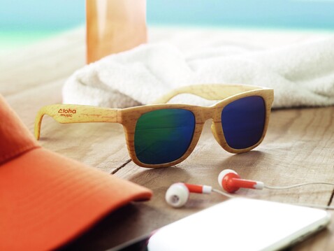 Sonnenbrille Holz - Holz bedrucken, Art.-Nr. MO9022-40 Sonnenbrille Holz - Holz bedrucken, Art.-Nr. MO9022-40