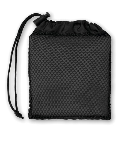 Sporthandtuch in Tasche - Schwarz bedrucken, Art.-Nr. MO9025-03 Sporthandtuch in Tasche - Schwarz bedrucken, Art.-Nr. MO9025-03